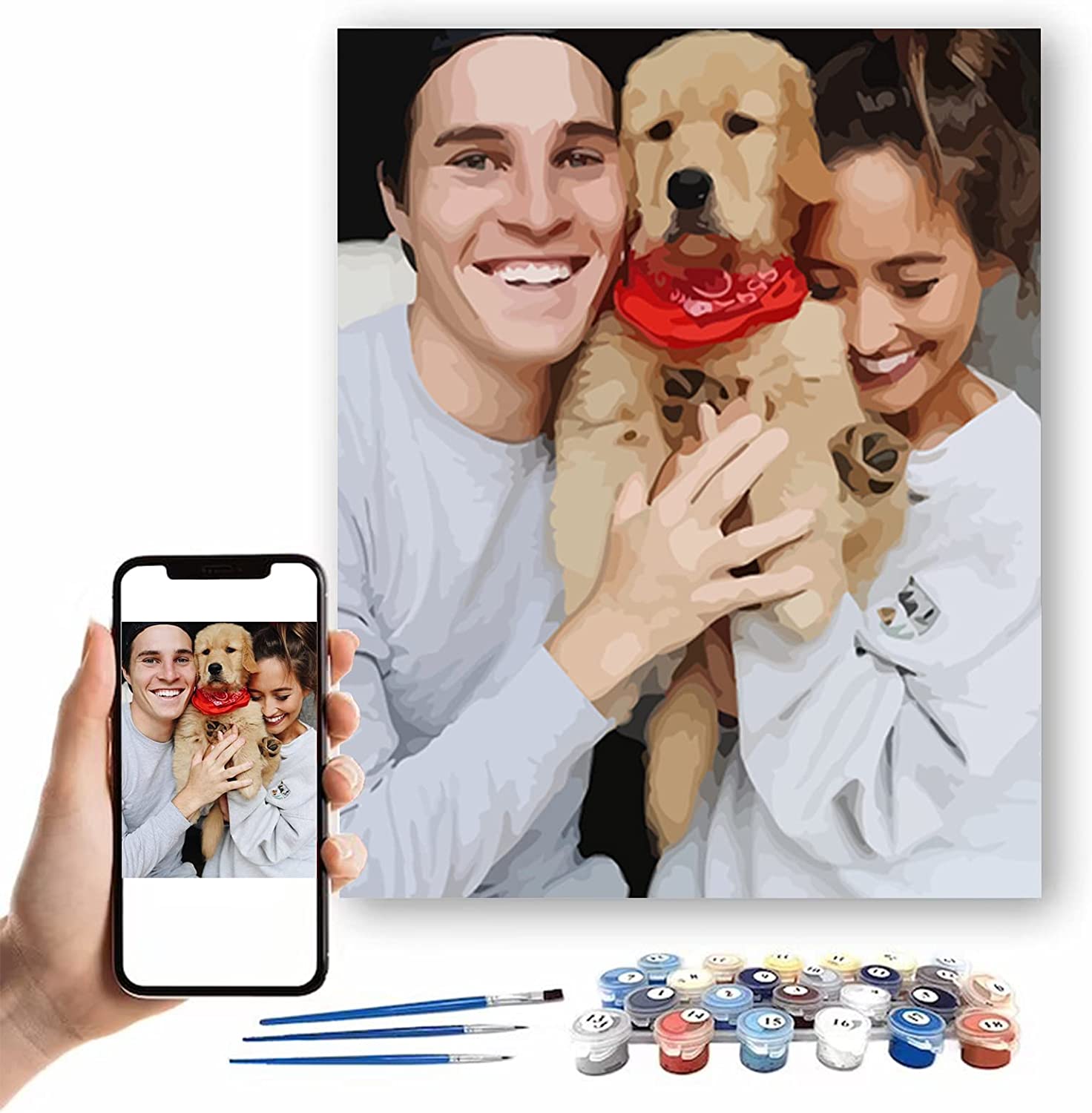 Discover how you can use design pages to Paint your dog